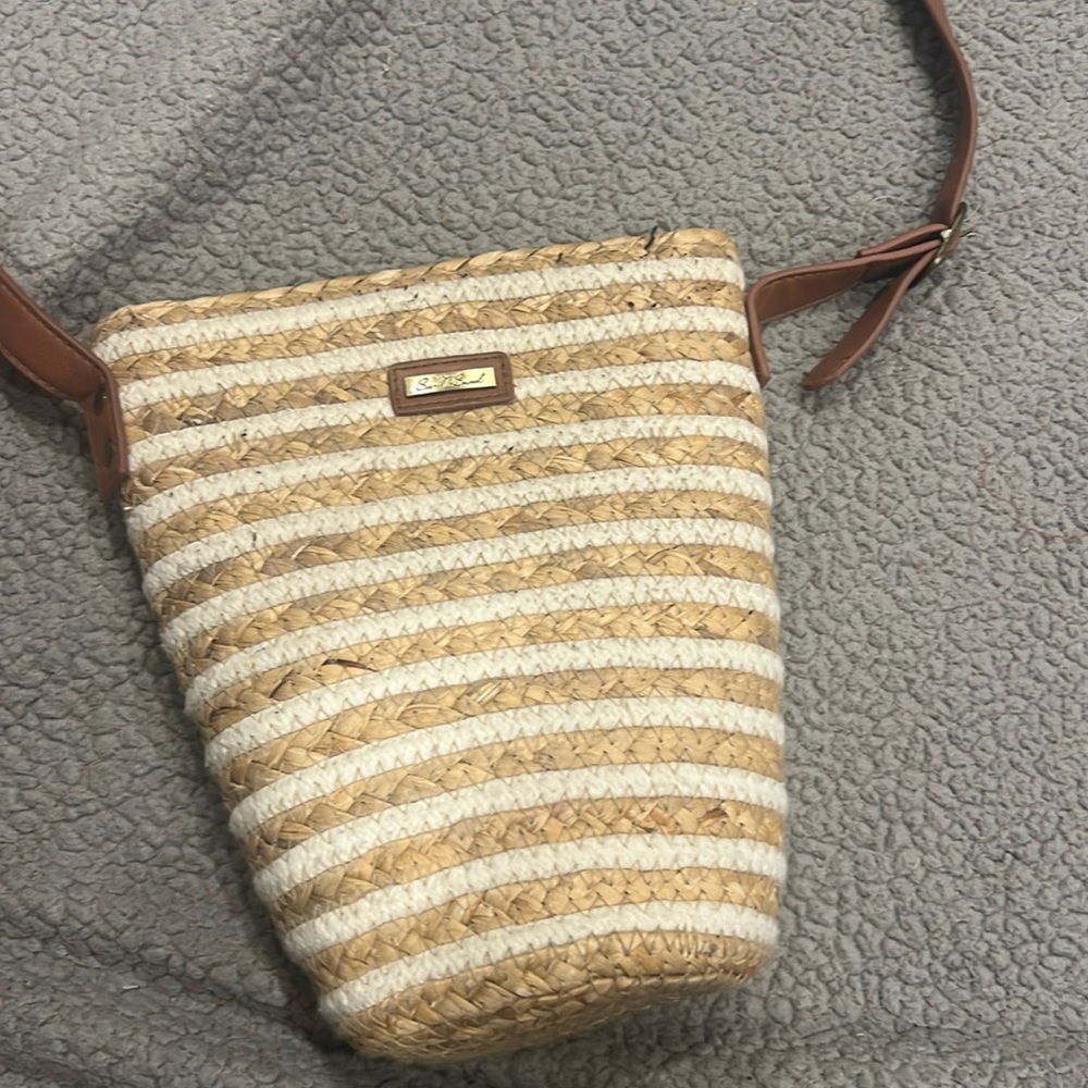 Fun striped bag!